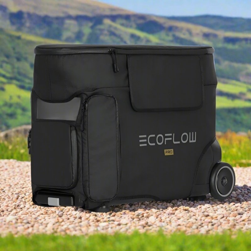 EcoFlow Delta Pro bag side profile protective case.