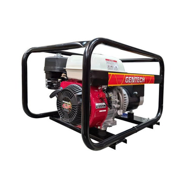 Gentech EP2800HSR 2.8kVA generator with Honda GP200 engine and open-frame design for light-duty power