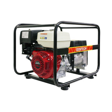 Gentech EP7000HSR generator with Honda GX390 recoil start