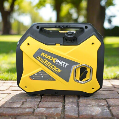 Side profile of Maxwatt MX3500i inverter generator