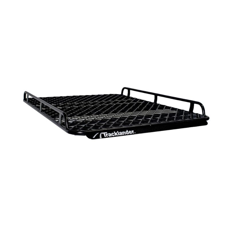 Corner angle of TLRAL28OE rack highlighting open-end layout for oversized loads
