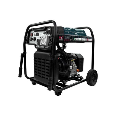 Front and side view of open-frame Welling & Crossley 11.25 KVA generator.