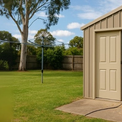 Australian shed woodworking with EcoFlow portable power station