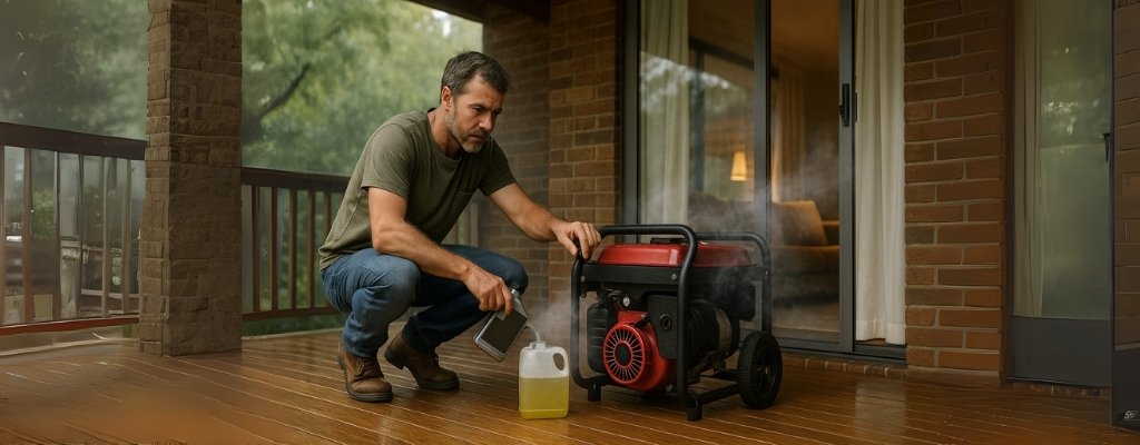 Can You Run a Generator on a Covered Patio?
