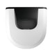 White and black curved housing of the Dometic Dust Reduction System 2.0