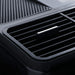 Close-up of the black air outlet louvre on the CoolAir RTX 2000