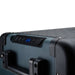 Close view of the Dometic CFX2 control panel and its blue backlit display