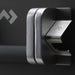 Detail of the self folding aluminium handle and the built in bottle opener on the Dometic CFX5