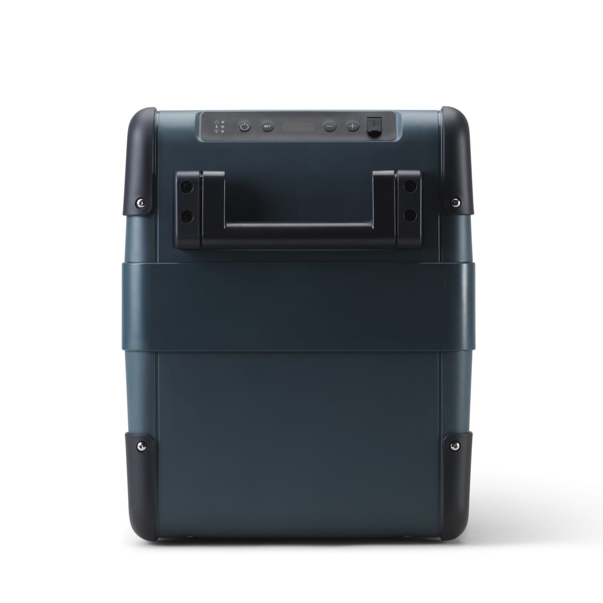 Dometic CFX2 45 seen square on with both handles folded against the sides