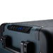 Close view of the Dometic CFX2 control panel and its blue backlit display