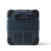 Dometic CFX2 57 seen square on from the end showing the handle and ventilation grille