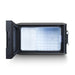 Dometic CFX5 35 with the lid open showing the removable wire basket and LED lit interior