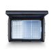 Dometic CFX5 55IM with the lid open showing the wire baskets and LED lit interior