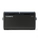 Dometic CFX5 75DZ seen square on from the long side showing the split lid of the two zones