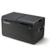 Dometic CFX5 75DZ dual zone portable fridge freezer at a three quarter angle showing both lids closed