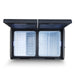 Dometic CFX5 95DZ with both lids open showing the two separate zones and their wire baskets