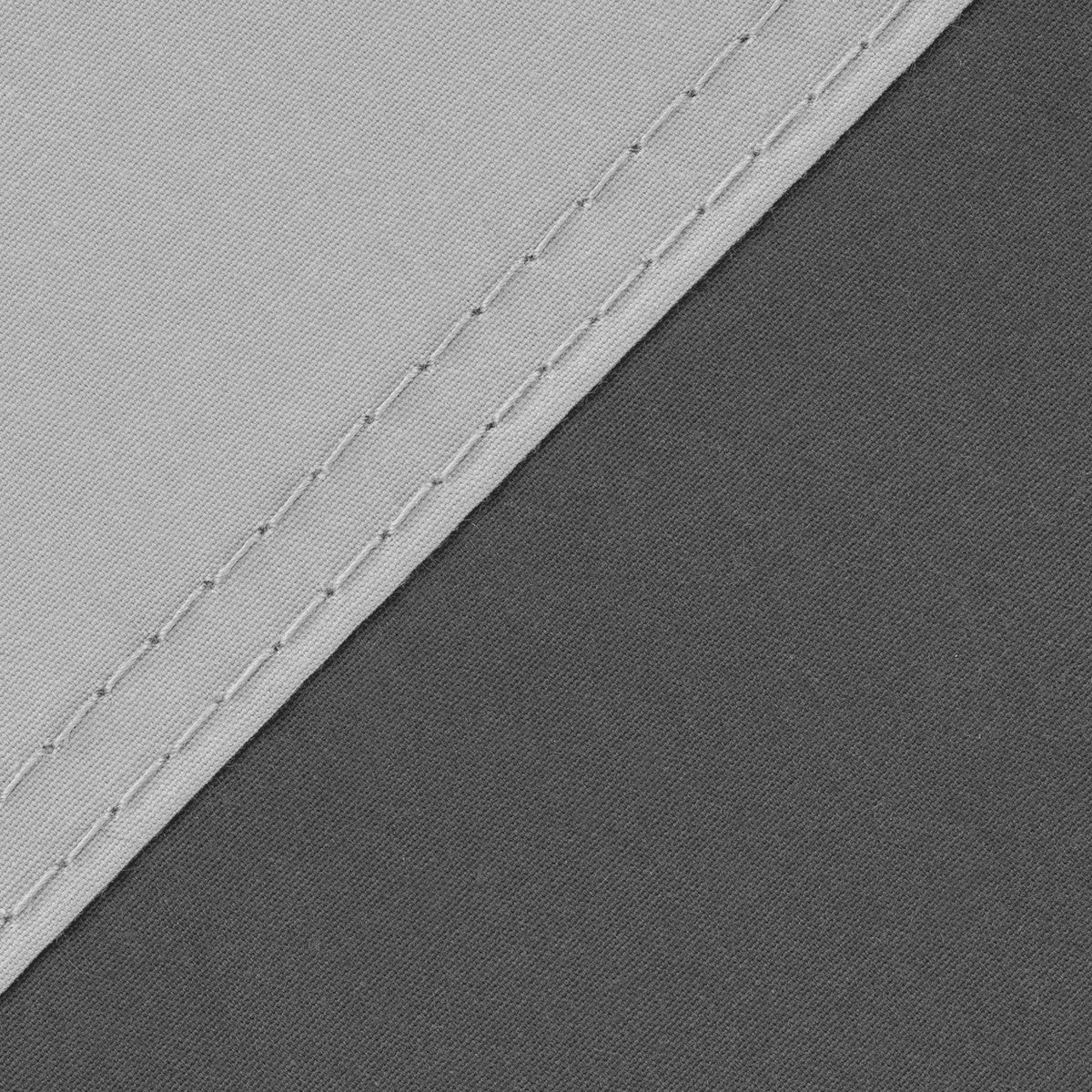 Close-up of a taped seam on the Santorini tent fabric