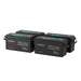 Four Renogy 12V 200Ah Bluetooth batteries, the 4-battery pack bundle