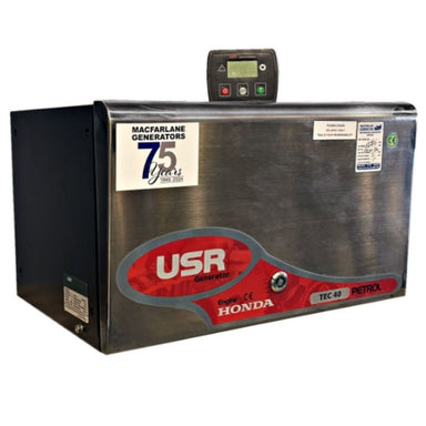 4kVA USR inverter generator in white background
