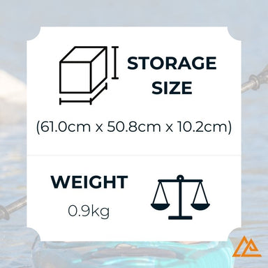Astral Layla PFD Storage Size and Weight Image