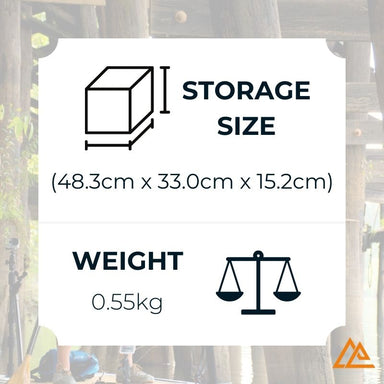 Astral V Eight PFD Storage Size and Weight Image