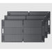 3 panels of the BLUETTI 100W Solar Panel.