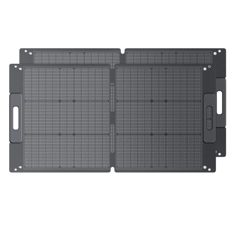 Twin panels of the BLUETTI 100W Solar Panel.