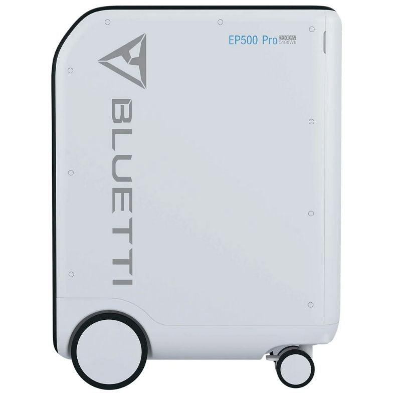 BLUETTI EP500Pro Solar Power Station side view.