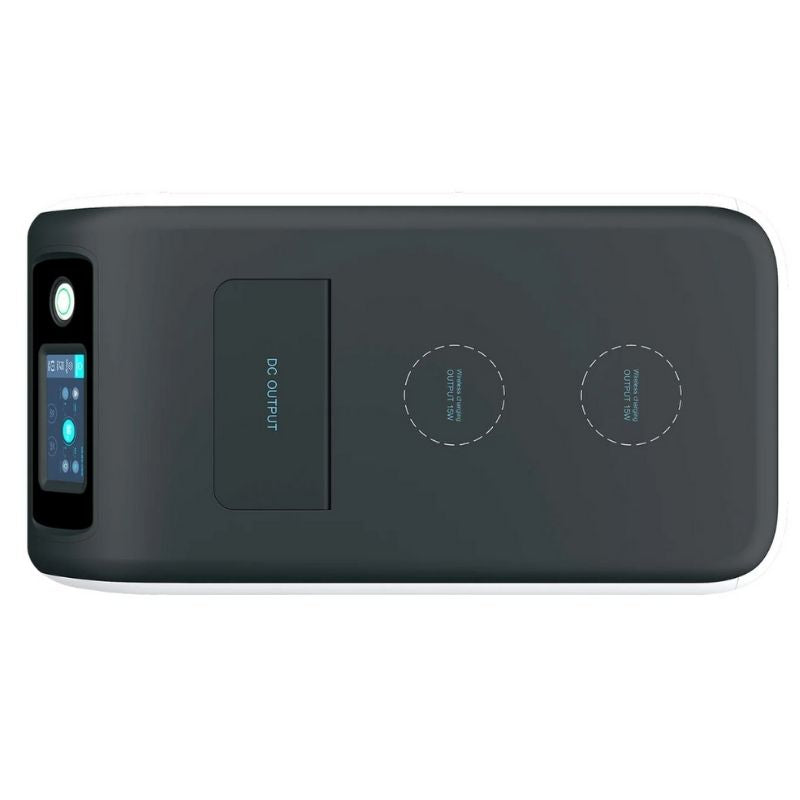 BLUETTI EP500Pro Solar Power Station top view.