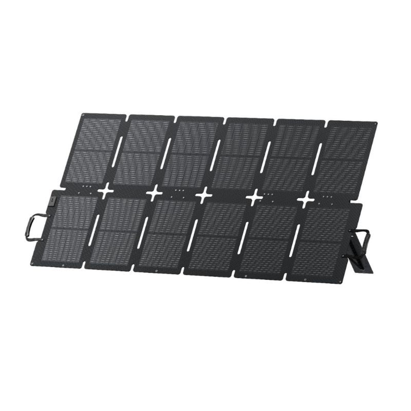 Angular view of the BLUETTI SORA220 Solar Panel..