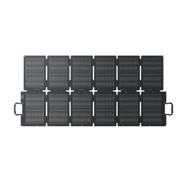 BLUETTI SORA220 Solar Panel in a white background.