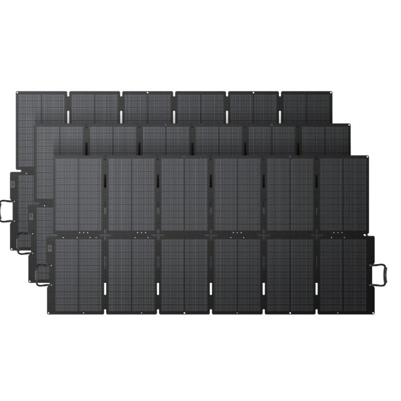 BLUETTI Sora 500 Solar Panel multiple panels.