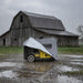 Champion Inverter Cover – Mid Size Enclosed covering a generator from getting wet outside a barn.