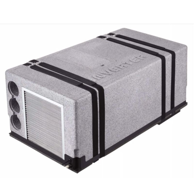 Cool-J iHider220 Inverter Under Bunk Air Conditioner front view.