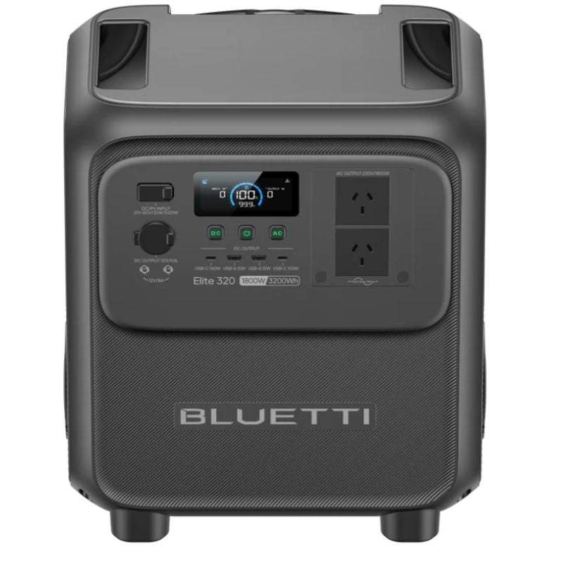 Bluetti ELITE320 top view.
