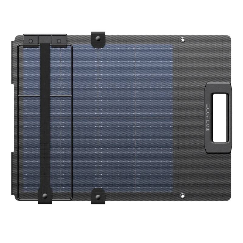 EcoFlow 110W Solar Panel Portable folded.
