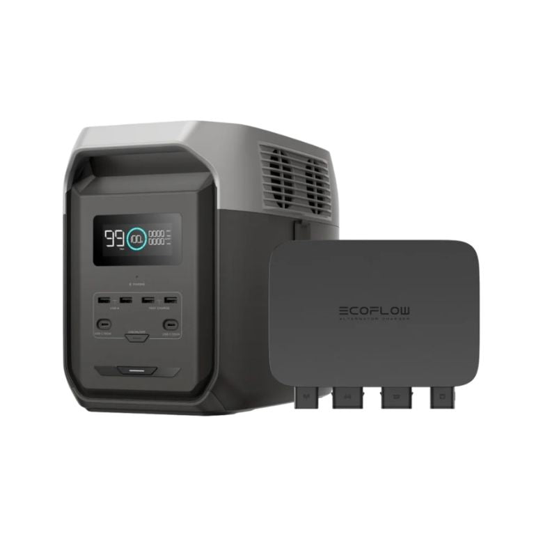 EcoFlow DELTA 3 (1500) Portable Power Station with a router