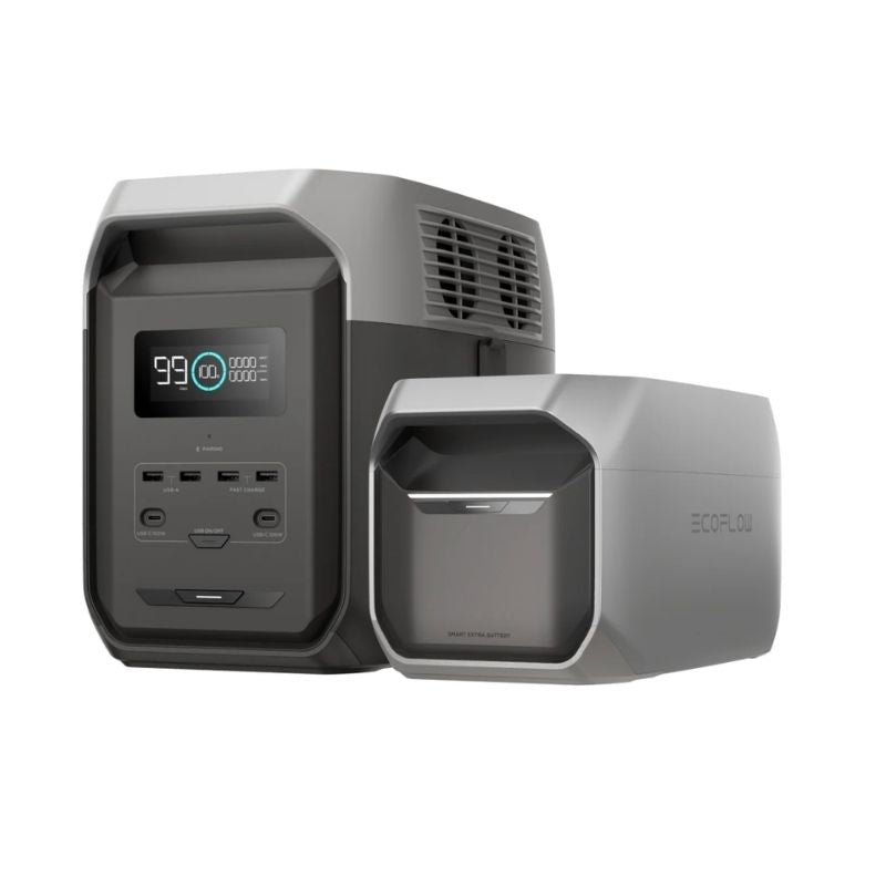 EcoFlow DELTA 3 (1500) Portable Power Station with an accessory