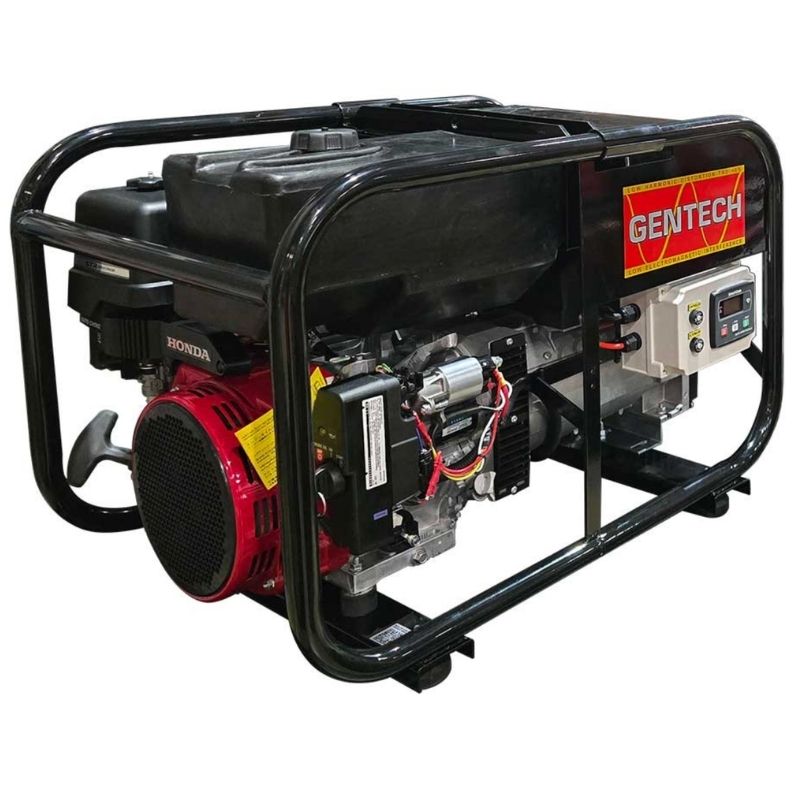 Gentech 8 Kva Honda Powered Electric Remote Start in a white background.