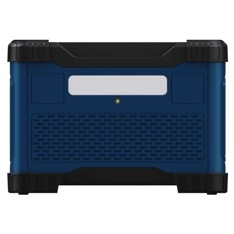 Rear view of the Hyundai HYPS2400 Portable Power Station.