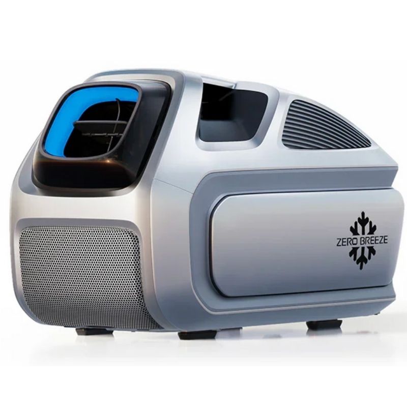 Zero Breeze Mark 3 Air Conditioner in white background.