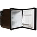 Nova Kool F2600 Fridge open sde view.
