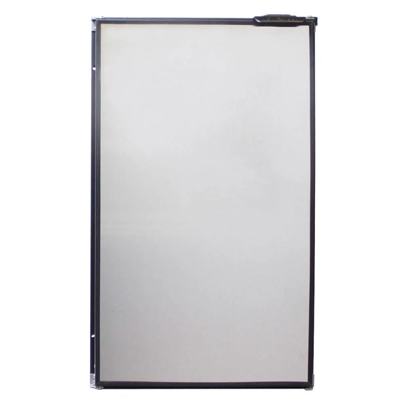 Nova Kool F3100 Fridge closed front view.