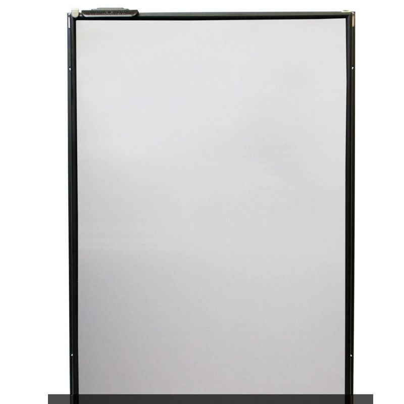 Nova Kool F3800 Fridge closed front view.