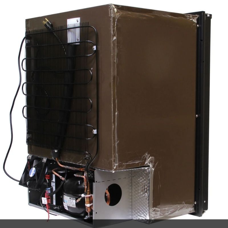 Nova Kool F3800 Fridge rear view.