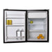 Nova Kool R4509 Fridge open fron view in white background.