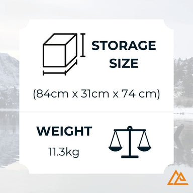 Oru Kayak Beach LT Storage Size and Weight Image