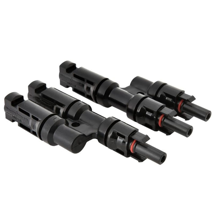 Renogy MC4 Splitters in a white background.