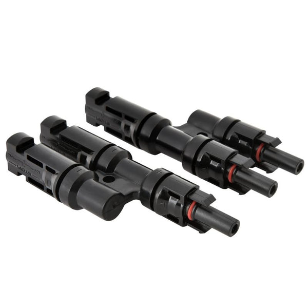 Renogy MC4 Splitters in a white background.