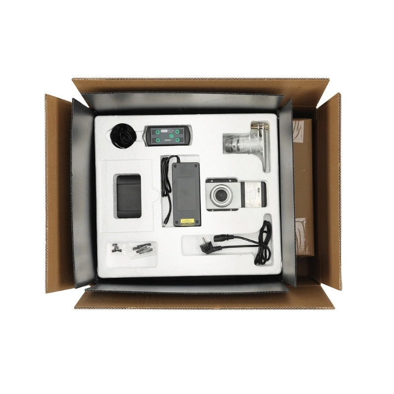 Complete unboxing of the Robot Trolley 2500RS G3 Caravan Movers, showing all included components